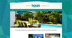 Desktop Screenshot of pousadatajupa.com.br