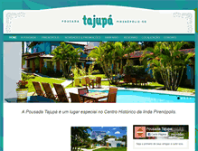 Tablet Screenshot of pousadatajupa.com.br